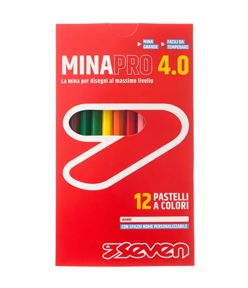 Minapro 4.0 | Seven 12 Pastelli A Colori ® Minapro 4.0