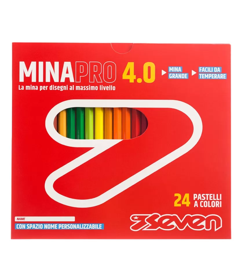 Minapro 4.0 | Seven 24 Pastelli A Colori ® Minapro 4.0