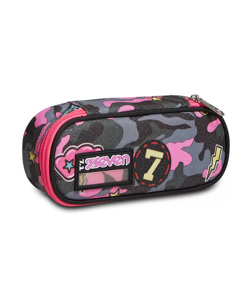 Portapenne Round | Seven Portapenne ® Round Plus - Camoulove Girl