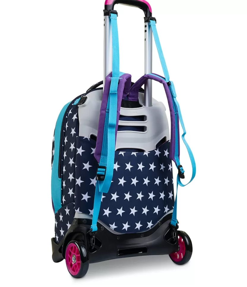 Trolley Jack | Seven Trolley Jack ® 2 Ruote - Pinking Blue