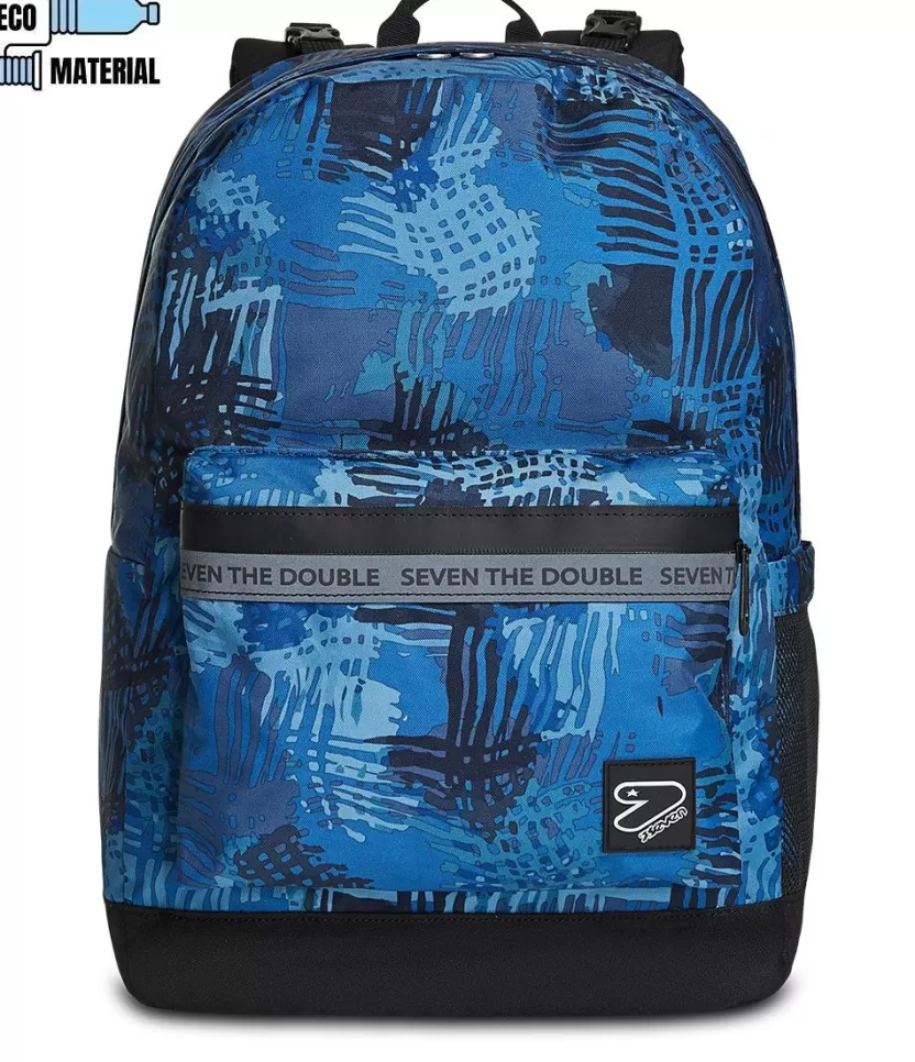 Zaini Reversibili | Seven Zaino ® Reversibile - The Double Blending Blue