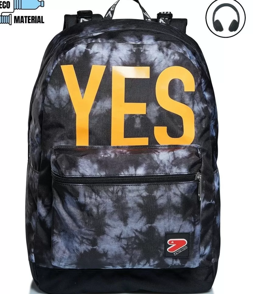 Zaini Reversibili | Seven Zaino ® Reversibile Con Cuffie - The Double Tye And Dye Boy