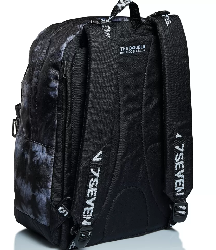 Zaini Reversibili | Seven Zaino ® Reversibile Con Cuffie - The Double Tye And Dye Boy