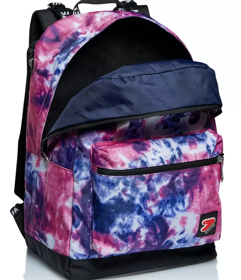 Zaini Reversibili | Seven Zaino ® Reversibile Con Cuffie - The Double Tye And Dye Girl