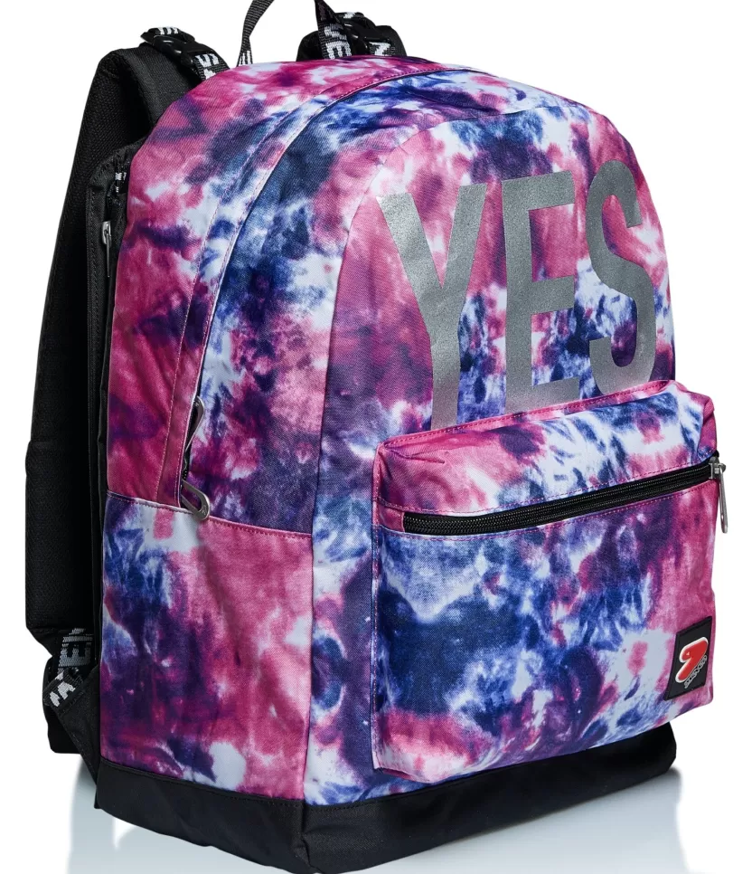 Zaini Reversibili | Seven Zaino ® Reversibile Con Cuffie - The Double Tye And Dye Girl