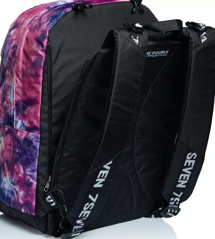 Zaini Reversibili | Seven Zaino ® Reversibile Con Cuffie - The Double Tye And Dye Girl