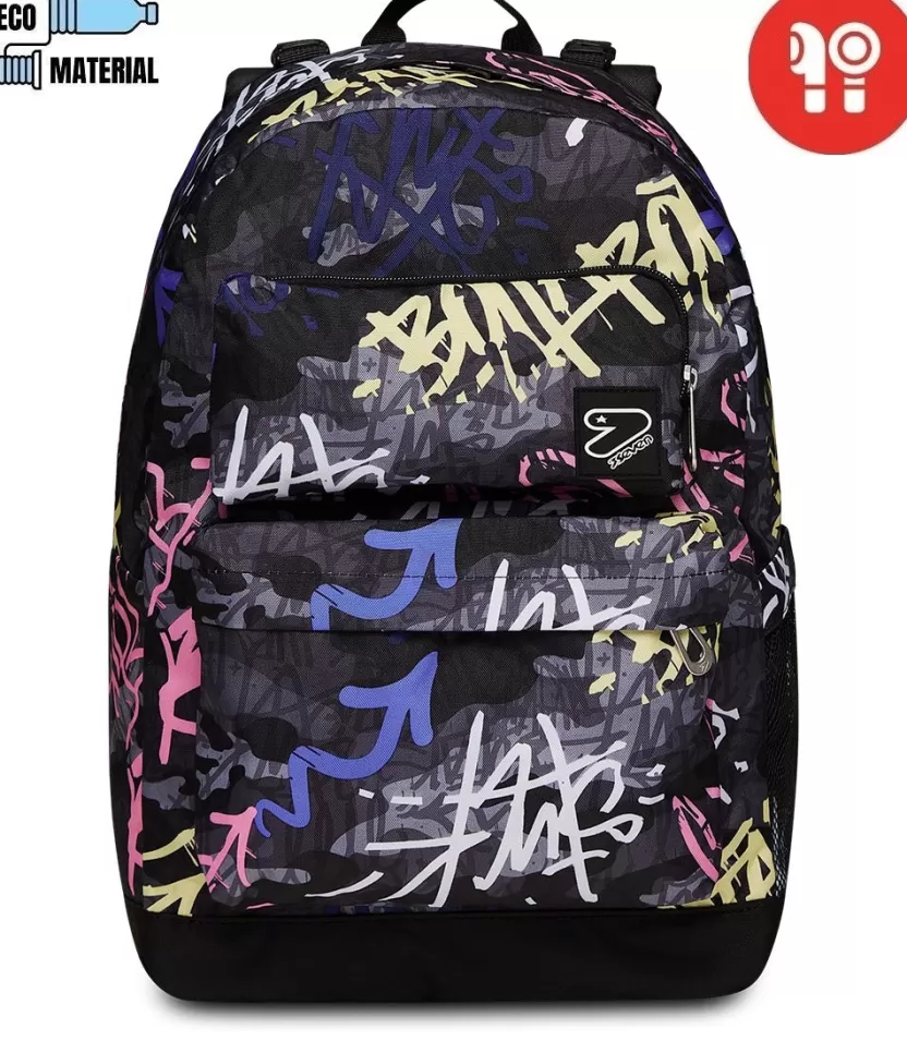 Zaini Reversibili | Seven Zaino ® Reversibile Pockets Con Earphones Wireless - The Double M
