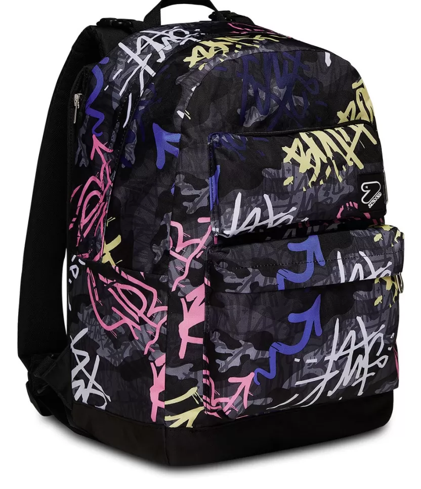 Zaini Reversibili | Seven Zaino ® Reversibile Pockets Con Earphones Wireless - The Double M