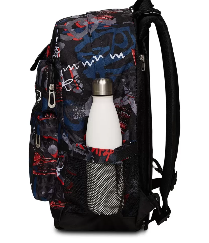 Zaini Reversibili | Seven Zaino ® Reversibile Pockets Con Earphones Wireless - The Double W