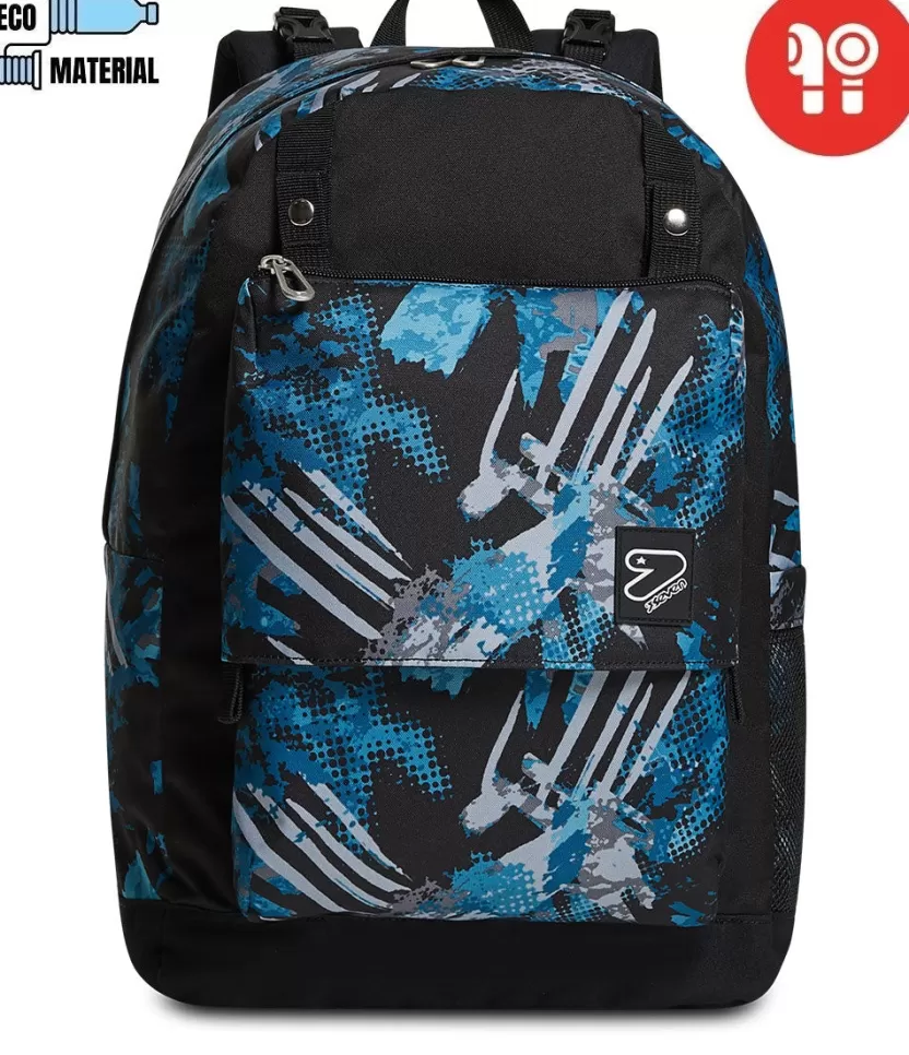 Zaini Reversibili | Seven Zaino ® Reversibile Updown Con Earphones Wireless - The Double Gr