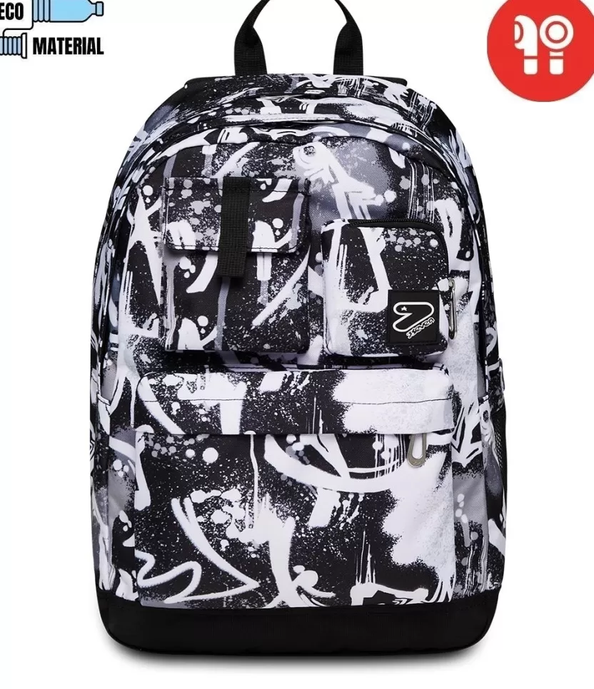 Zaini Pro Xxl | Seven Zaino ® The Double Pro Xxl Pockets Con Earphones Wireless